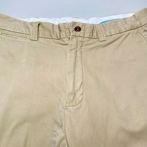 Y2K Polo by Ralph Lauren Chinos 34x30 (34x29) Mens Flat Front Straight Leg Khaki